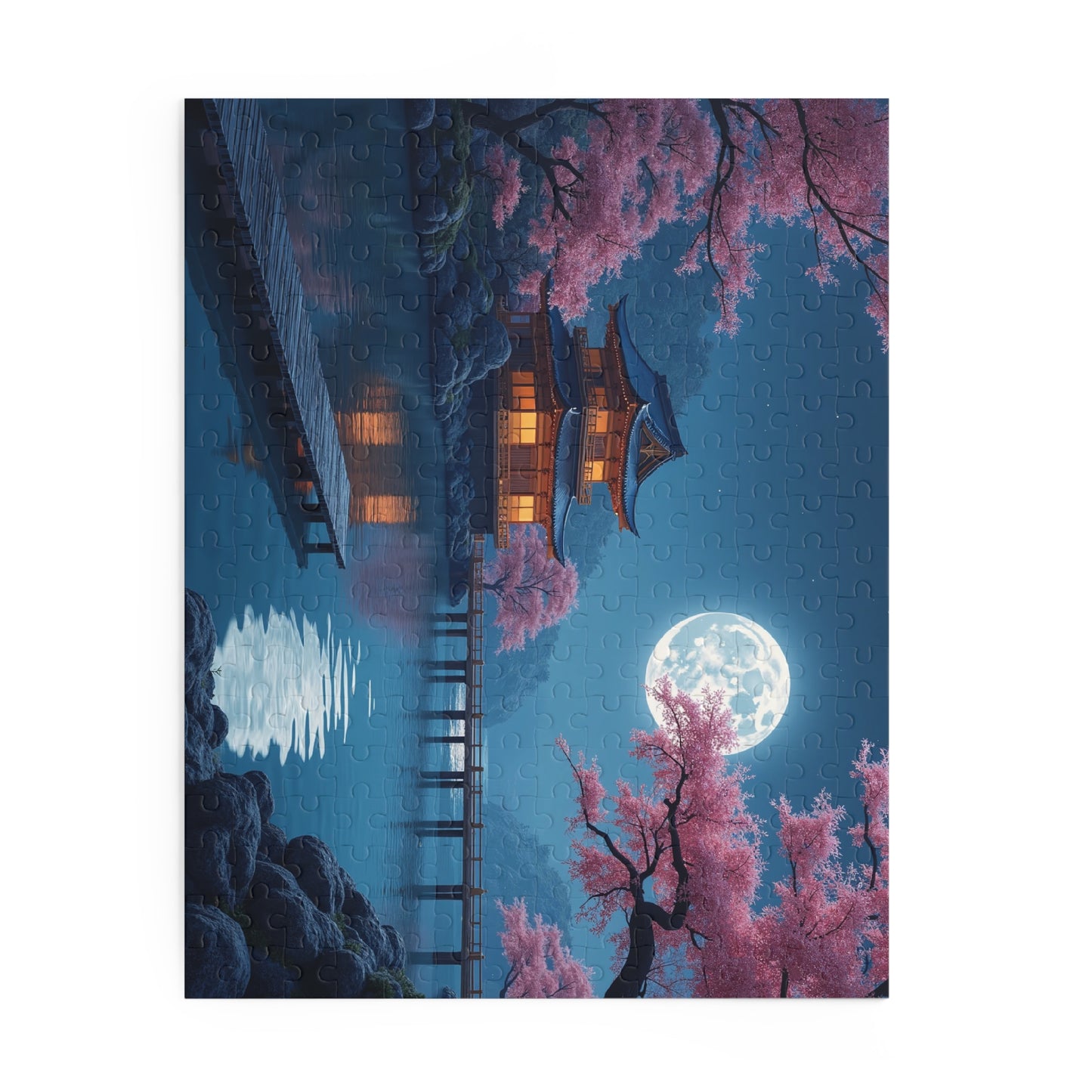 Mystical Japanese Night Puzzle (120, 252, 500-Piece)