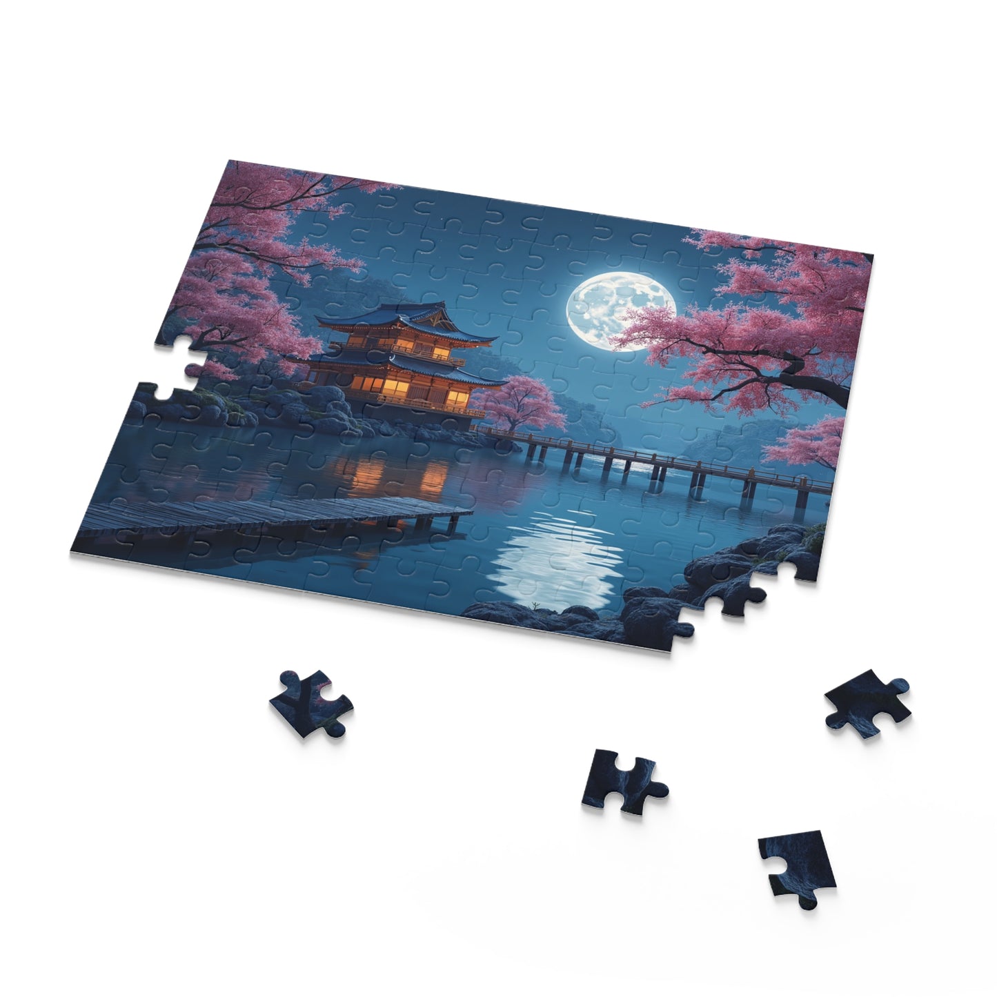 Mystical Japanese Night Puzzle (120, 252, 500-Piece)