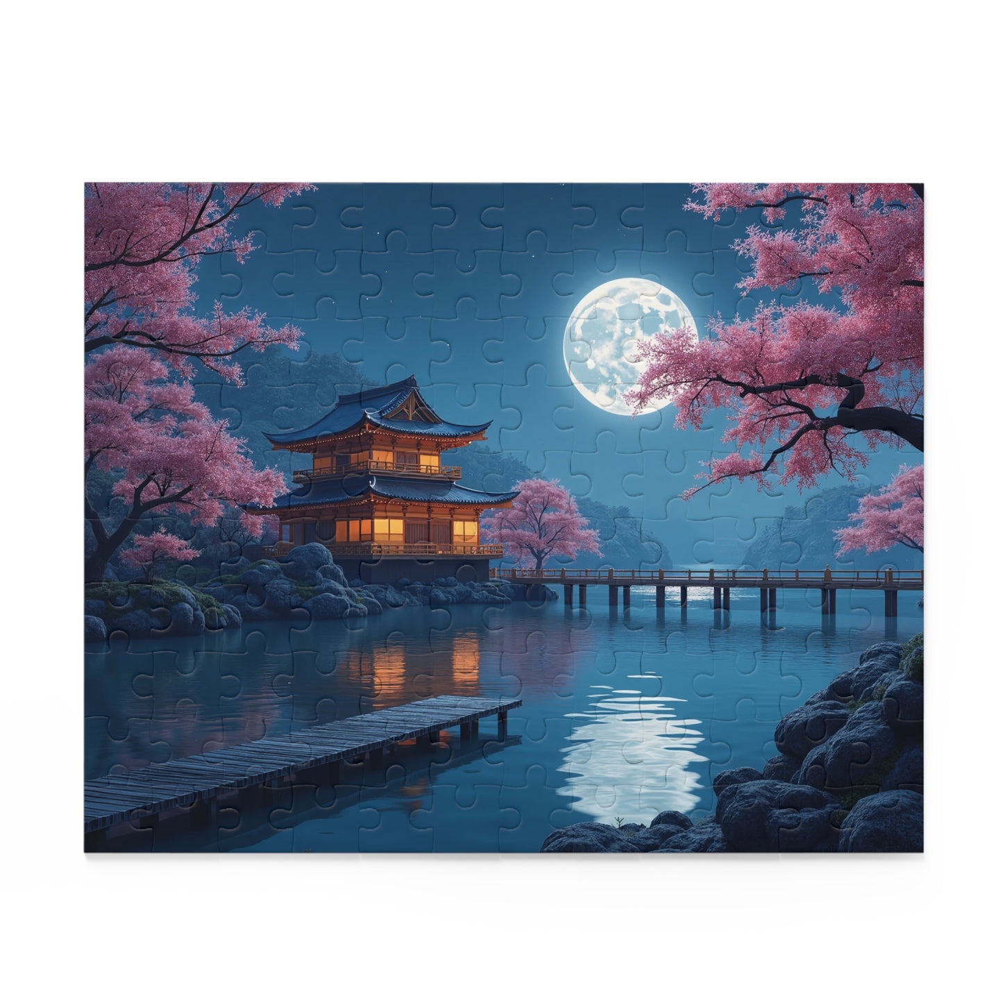 Mystical Japanese Night Puzzle (120, 252, 500-Piece)