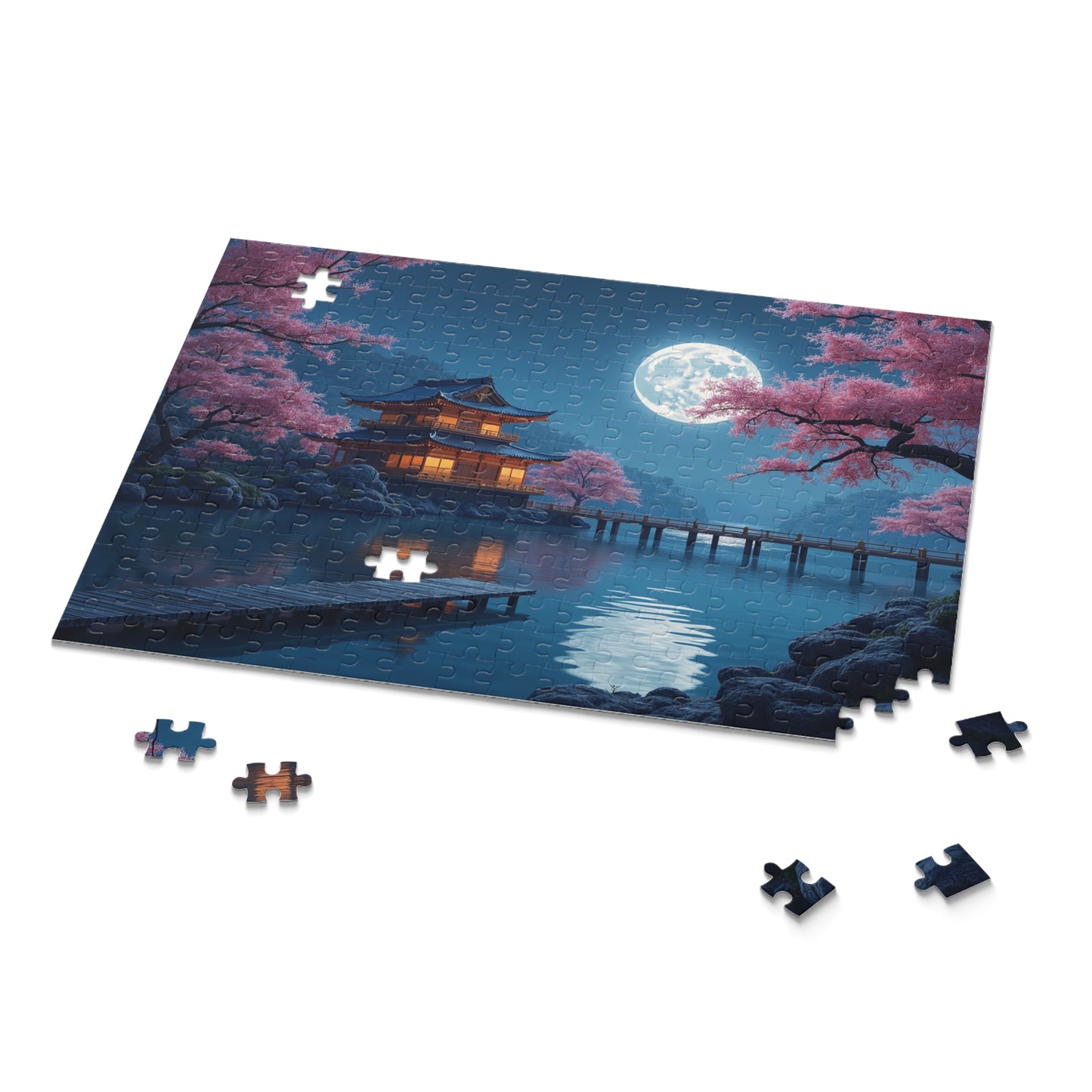 Mystical Japanese Night Puzzle (120, 252, 500-Piece)