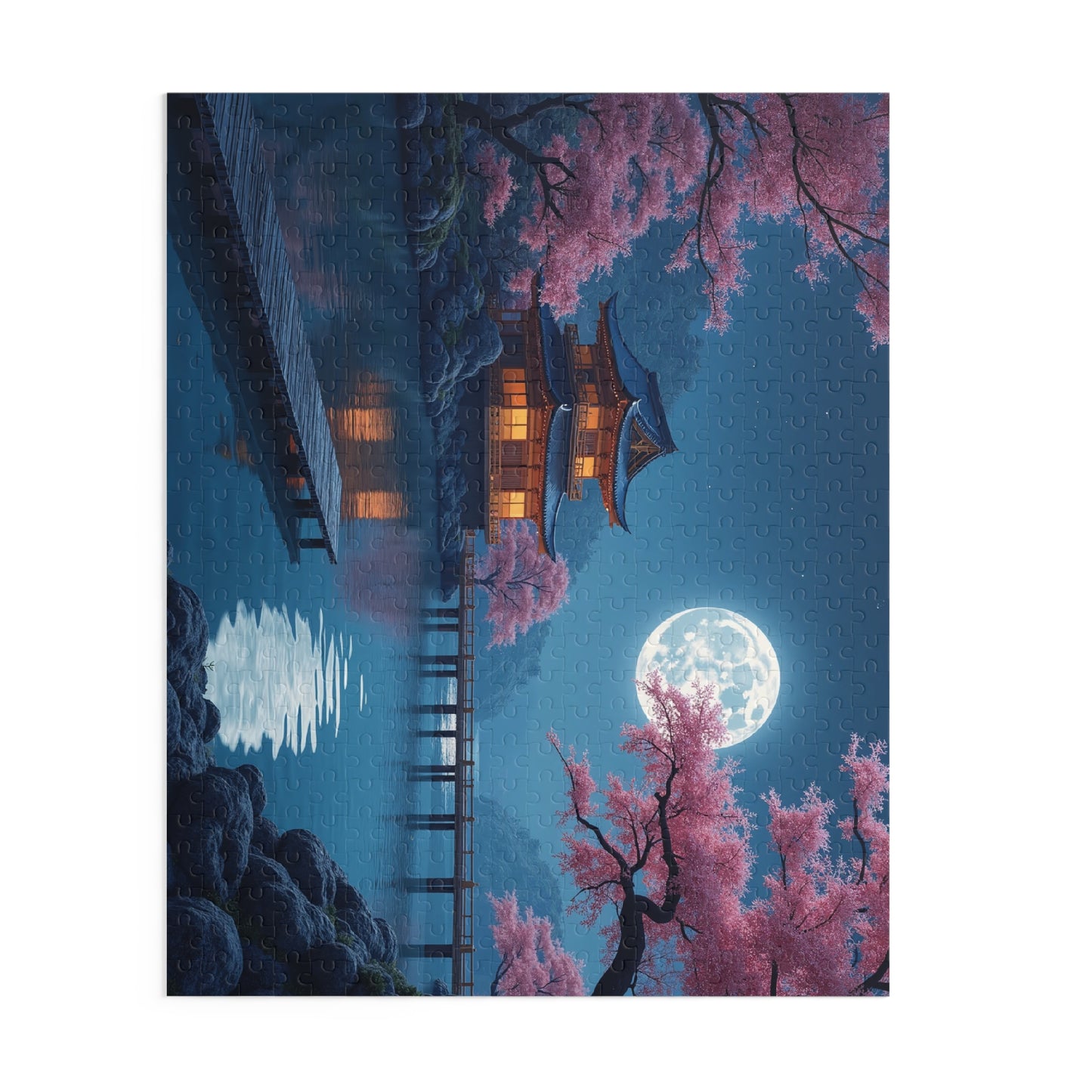 Mystical Japanese Night Puzzle (120, 252, 500-Piece)