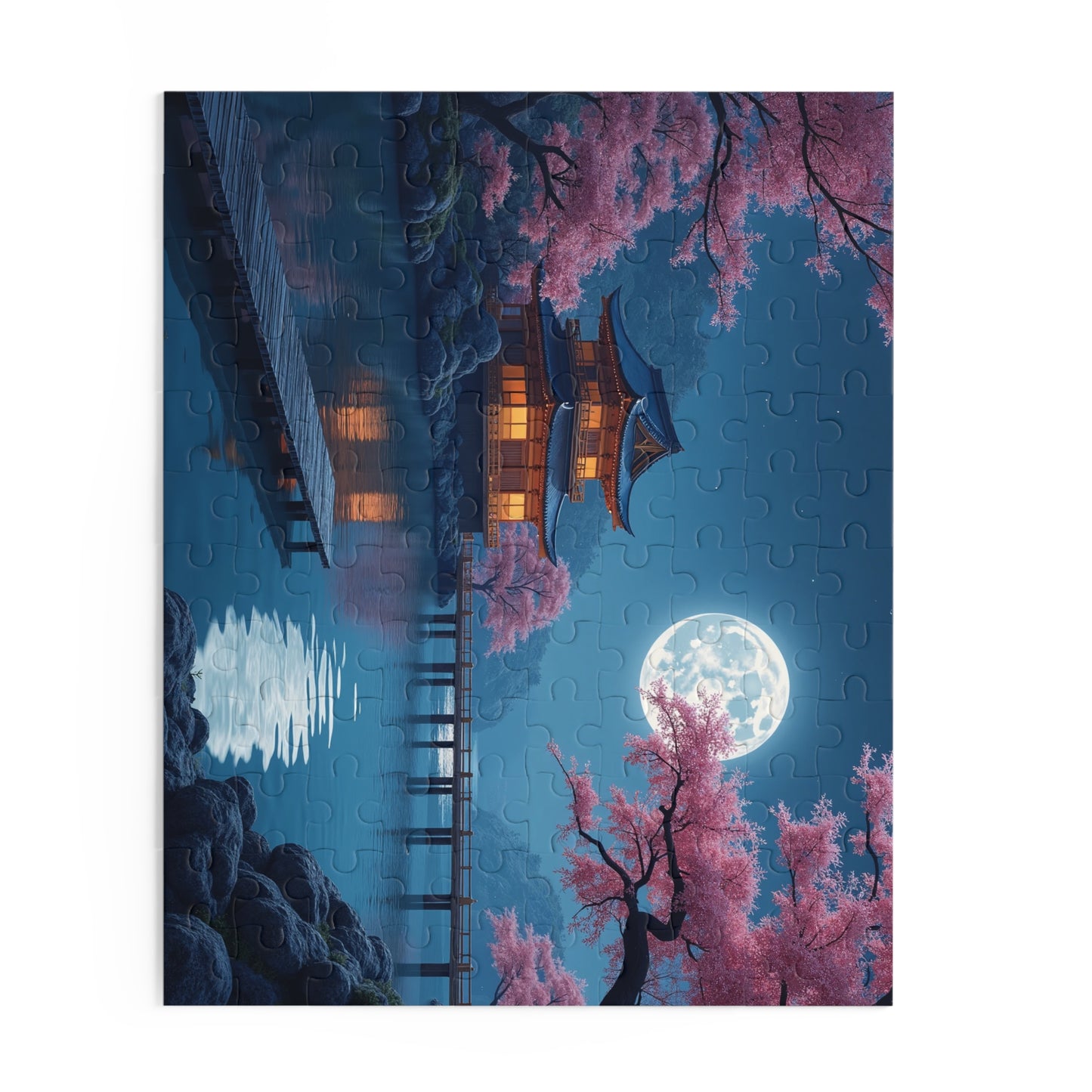 Mystical Japanese Night Puzzle (120, 252, 500-Piece)